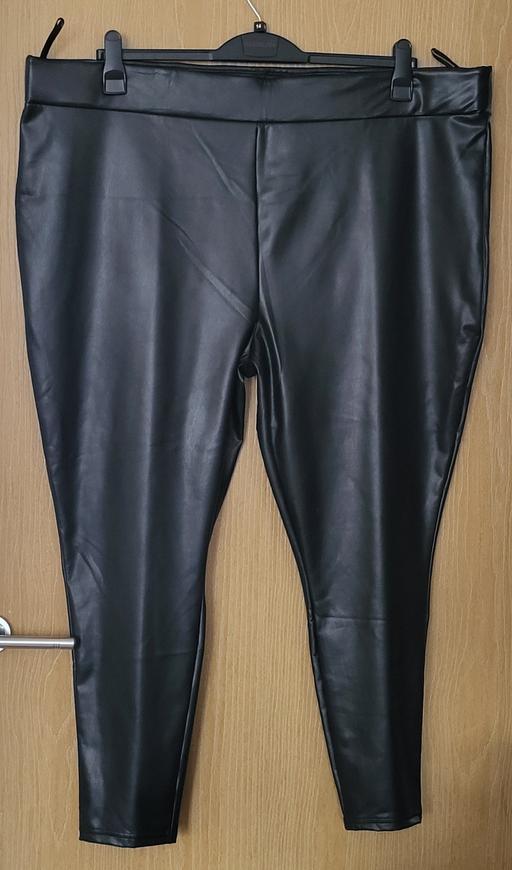 Buy & Sell West Midlands Wolverhampton - Photos for Ladies Faux Leather Trousers Size 28