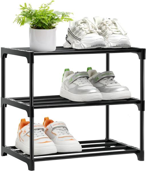 Buy & Sell Central London Charing Cross - Central London - Photos for Shoe Rack, Stackable Small Shoe Rack 3 Tier