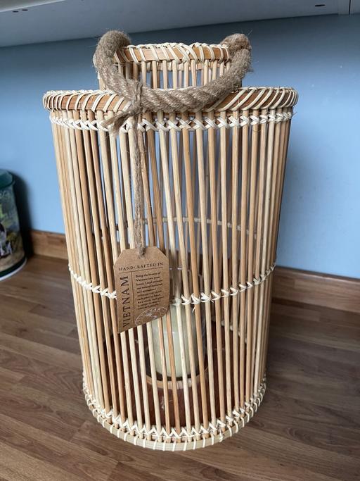 Buy & Sell North London Highbury - North London - Photos for Natural Bamboo Lantern 50x30cm