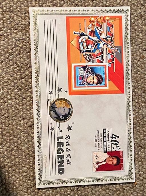 courses Bristol Saint Augustines - Bristol - Photos for Elvis FDC Stamp & Coin 40th Anniversary Nevis