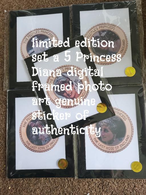 Buy & Sell Nottinghamshire Broxtowe - Photos for Diana digital Framed photos set limited editi