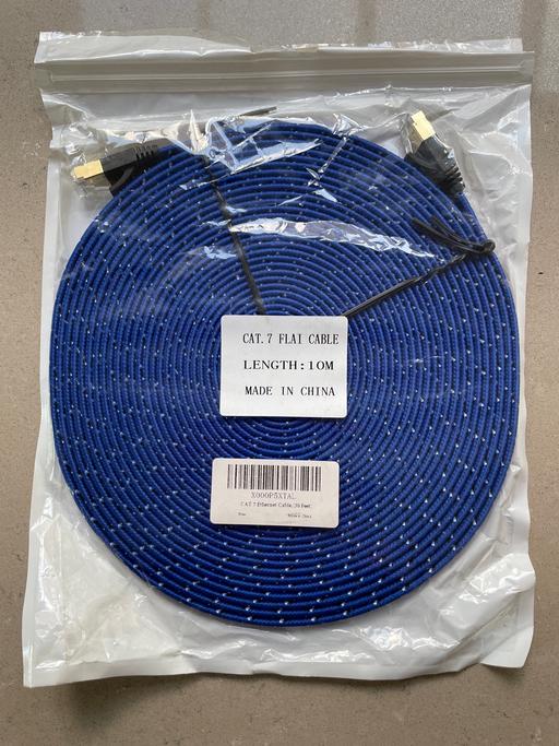 Buy & Sell South West London South Wimbledon - South West London - Photos for CAT 7 flat Ethernet cable 10m