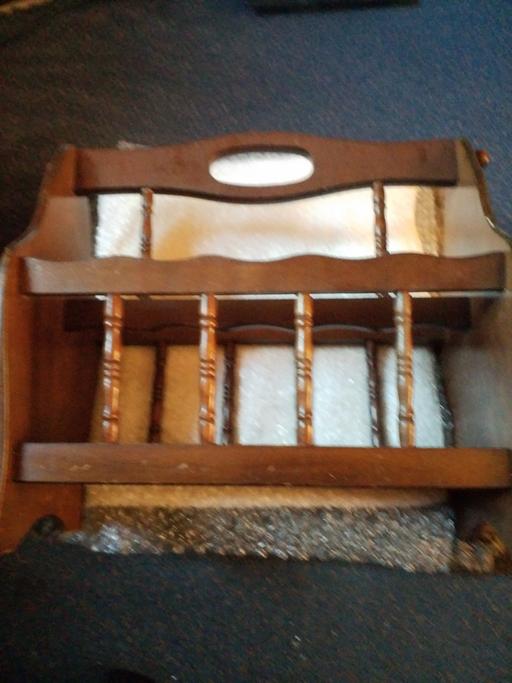 Buy & Sell Leicestershire North West Leicestershire - Photos for Wooden Paper Rack /Magazine