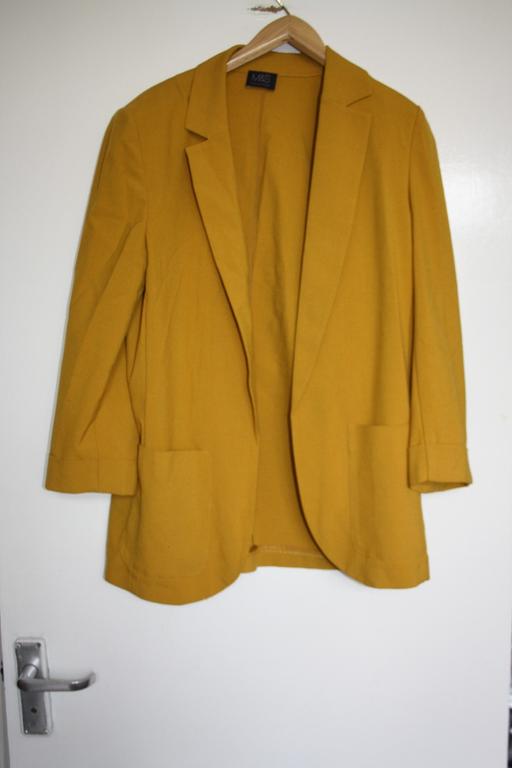 Buy & Sell North West London Chalk Farm - North West London - Photos for New M&S size 10 Mustard blazer style jacket