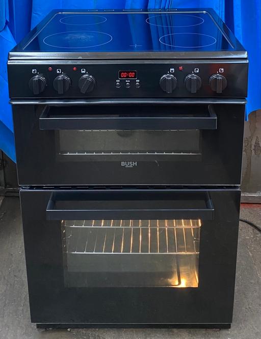 Buy & Sell West Midlands Birmingham - Photos for Bush 60cm Double Oven Electric Ceramic Cooker