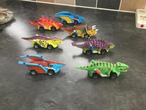 Buy & Sell Wrexham - Wales Chirk - Wrexham - Photos for 7 dinosaur cars in new condition