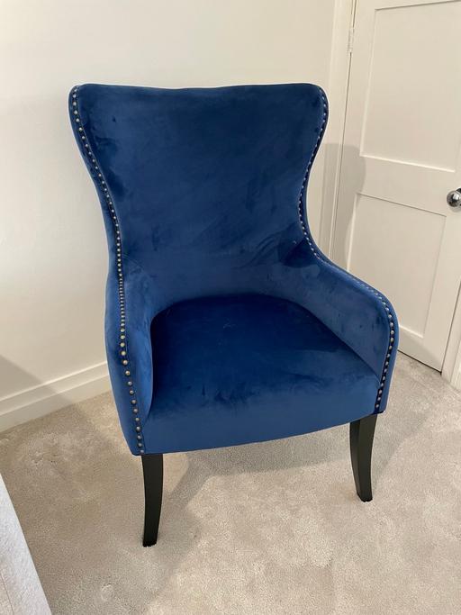 Buy & Sell Surrey Reigate and Banstead - Photos for Armchair Navy blue