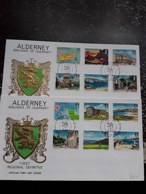 courses West Midlands Sandwell - Photos for Alderney First day covers (stamps)