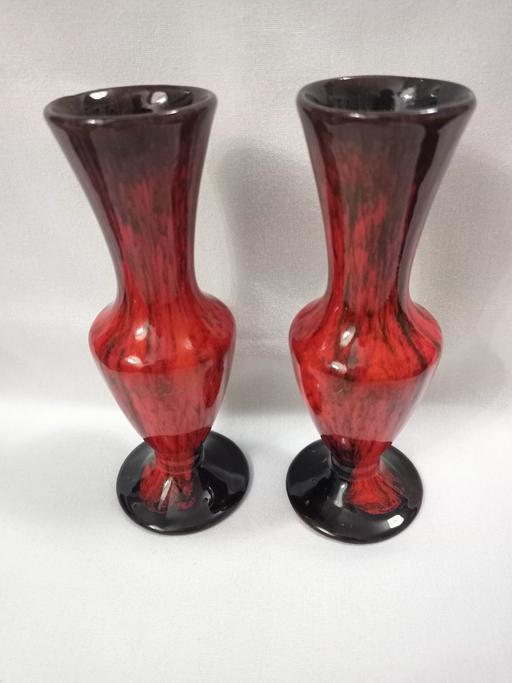 Buy & Sell West Midlands Birmingham - Photos for EVANGELINE POTTERY WARE LAVA DRIP VASES.