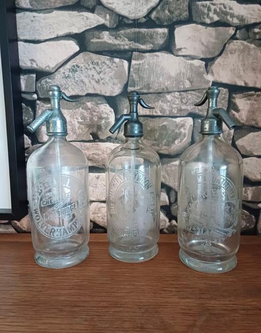 Buy & Sell Staffordshire Cannock Chase - Photos for Job Lot Soda Syphon Bottles X3