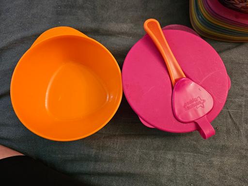 Buy & Sell South Yorkshire Sheffield - Photos for tommee tippee dishes, lid and spoon
