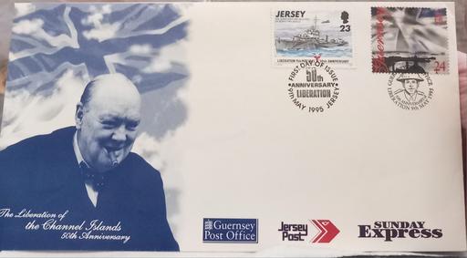 Buy & Sell Merseyside Saint Helens - Photos for first day cover jersey 50th liberation stamps