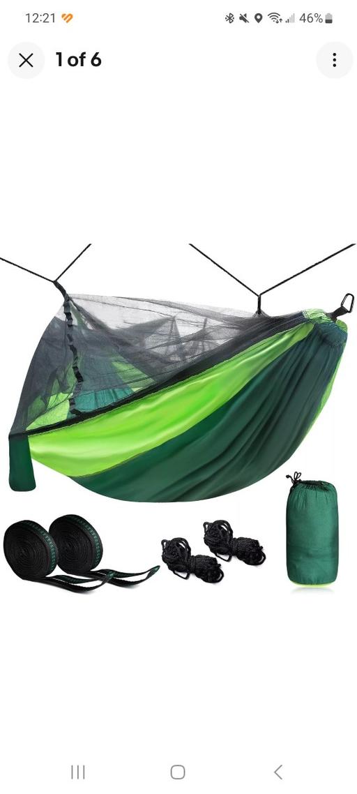 Buy & Sell Worcestershire Wyre Forest - Photos for Camping Hammock w/ Mosquito Net - Premium Qua