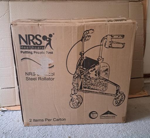 Buy & Sell Hertfordshire Stevenage - Photos for NRS 3 WHEEL STEEL ROLLATOR