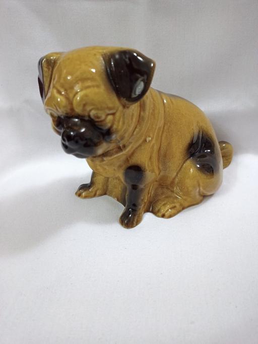 Buy & Sell West Midlands Birmingham - Photos for VINTAGE CERAMIC PUG DOG FIGURE.