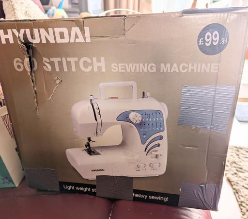 Buy & Sell Blaenau Gwent Georgetown - Blaenau Gwent - Photos for Hyundai 60 stitch sewing machine with pedal/c