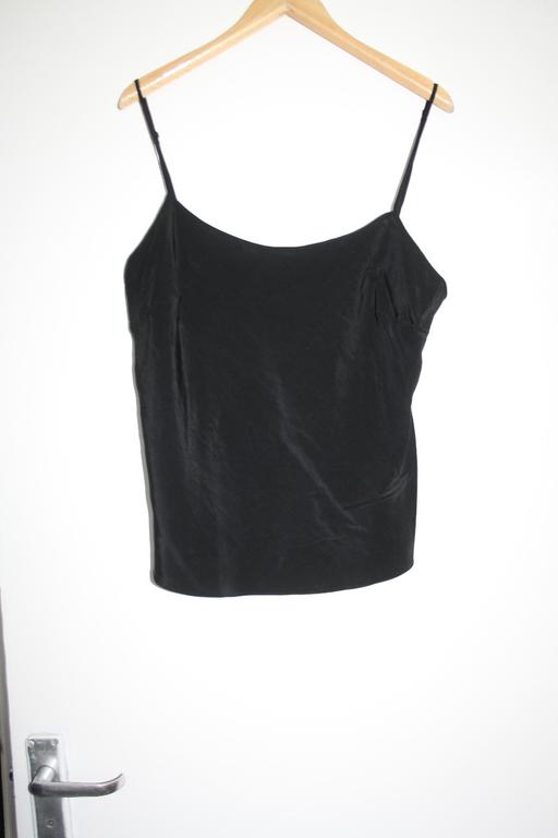 Buy & Sell North West London Chalk Farm - North West London - Photos for Delpozo size 14-16 black silk top