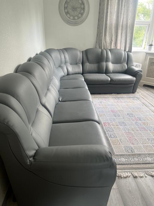 Buy & Sell Ealing Greenford - UB6 - Photos for Corner sofa grey ( 7 seater)