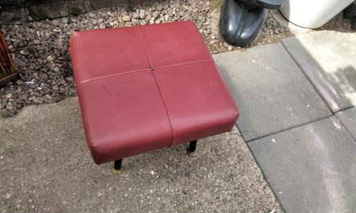 Buy & Sell West Midlands Birmingham - Photos for retro red vinyl foot stool 1950s ? cool