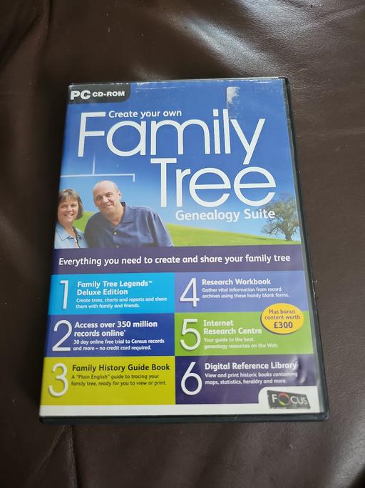 Buy & Sell Hertfordshire Broxbourne - Photos for family tree pc cd rom