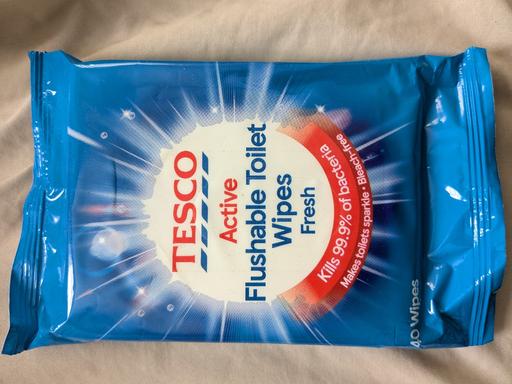 Buy & Sell East London Leyton - E15 - Photos for 5x Tesco Active Flushable Toilet Wipes