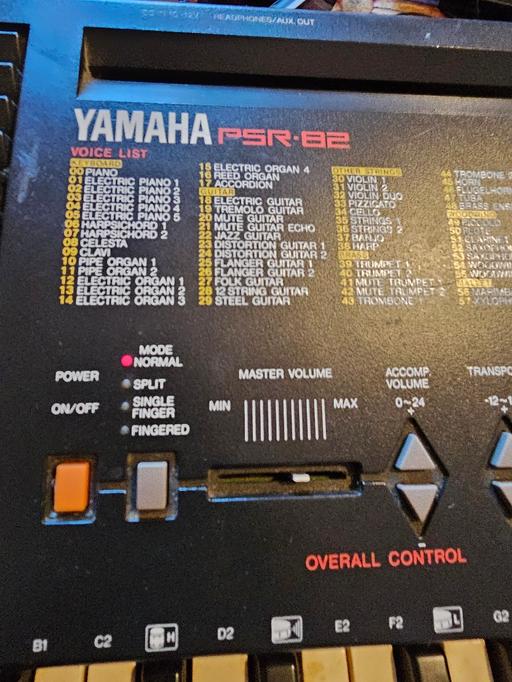 Buy & Sell West Midlands Walsall - Photos for Yamaha Portatone Psr-82 Midi Electronic Keybo