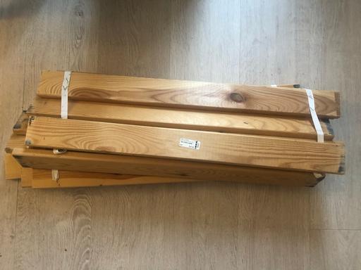 Buy & Sell East London Cubitt Town - East London - Photos for IKEA Slatted Bed base, two sets for double be