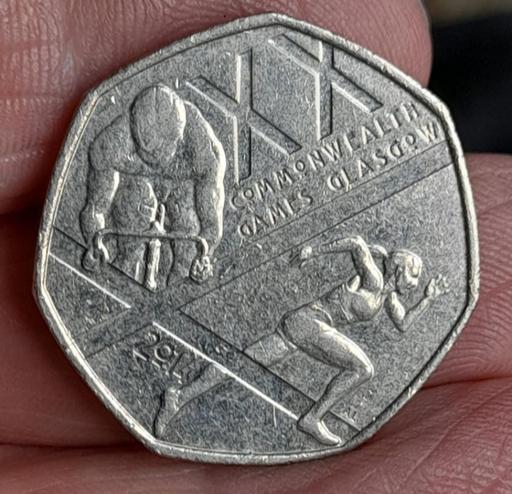 Buy & Sell Lancashire South Ribble - Photos for 50p COIN COMMONWEALTH GAMES GLASGOW 2014