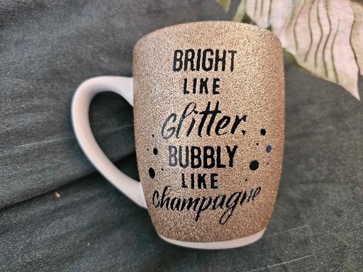 Buy & Sell South Yorkshire Sheffield - Photos for Bright like glitter bubbly like champagne mug