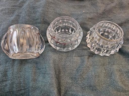 Buy & Sell South Yorkshire Sheffield - Photos for 3 glass tea light holders