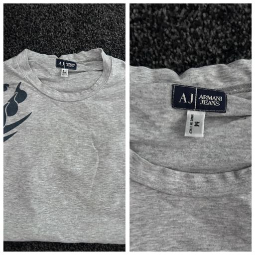 Buy & Sell South Yorkshire Barnsley - Photos for Men’s grey Armani t shirt size medium.