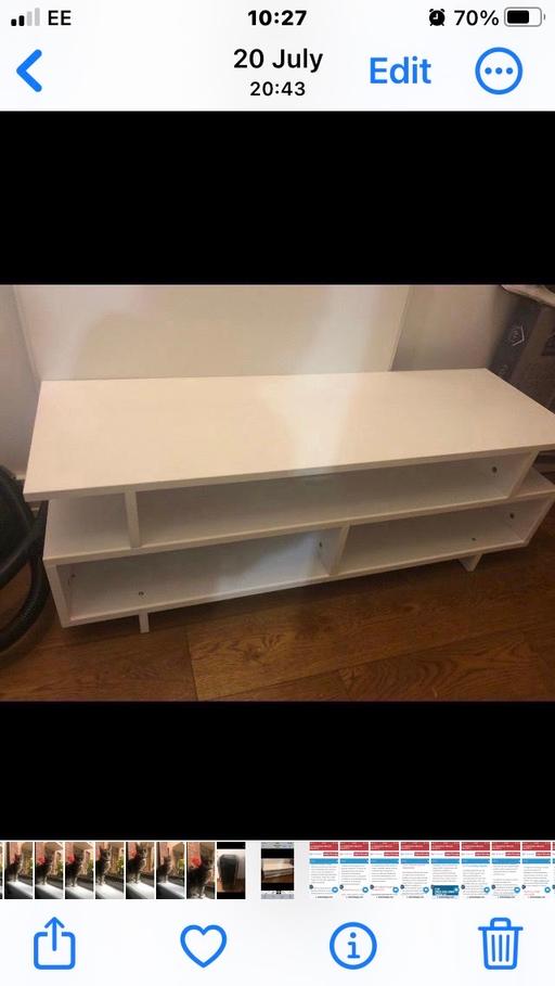 Buy & Sell South West London South Kensington - South West London - Photos for White tv unit