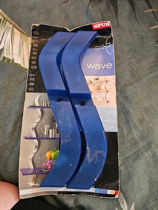 Buy & Sell South Yorkshire Sheffield - Photos for blue wave shelf holder, brand new