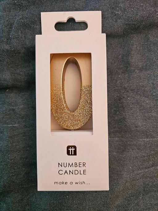 Buy & Sell Hackenthorpe Sheffield - Photos for number 0 candle, brand new
