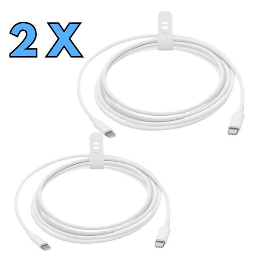 Buy & Sell West Midlands Birmingham - Photos for 2x USB C to USB C Charging Cable Size 2M