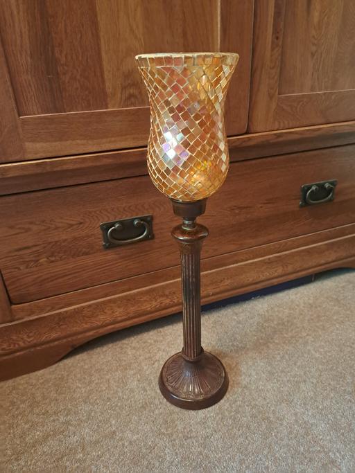 Buy & Sell West Midlands Dudley - Photos for Tall mosaic effect t-light holder.