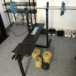 Shpock weights bench sale