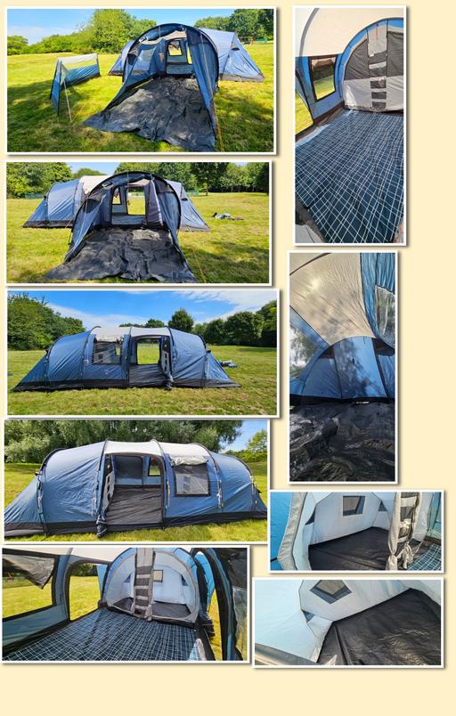 Buy & Sell Staffordshire Cannock Chase - Photos for Royal Atlanta 8 Berth Tent Awning Windbreaker