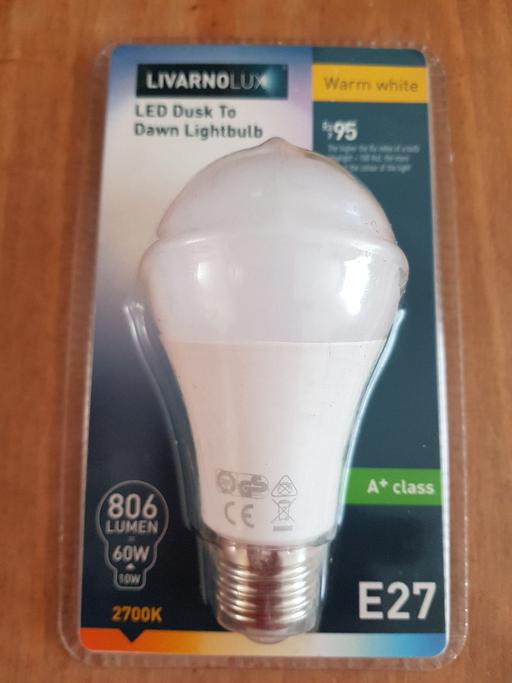 Buy & Sell Lancashire Blackpool - Photos for E27 LED dusk to dawn light bulb NEW