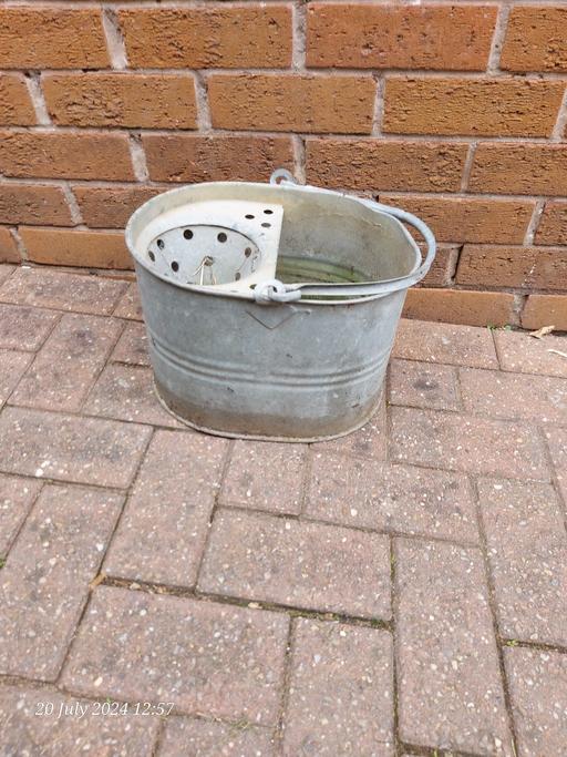 Buy & Sell West Midlands Birmingham - Photos for Vintage galvanised metal bucket