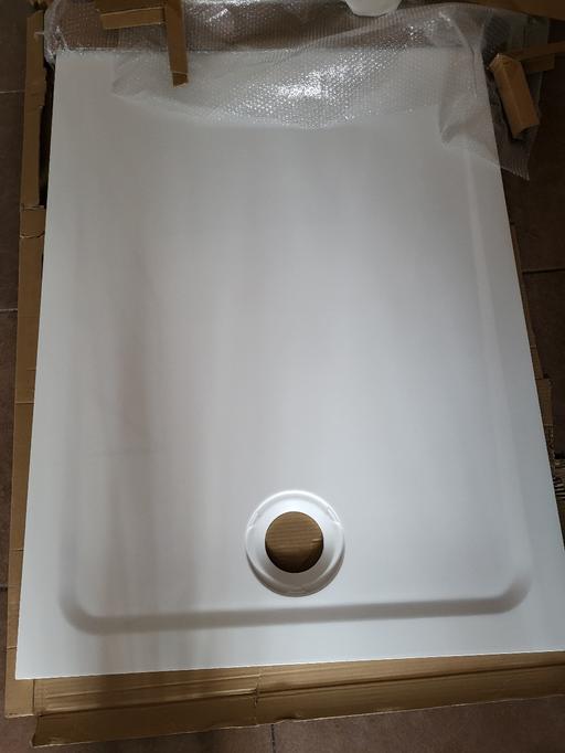 Buy & Sell Worcestershire Bromsgrove - Photos for Resin Rectangular End Drain Shower Tray 