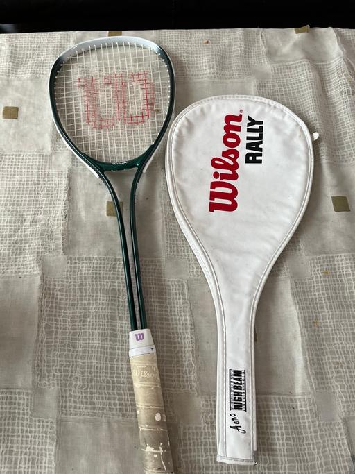 Buy & Sell East London Cann Hall - East London - Photos for Wilson Rally Aero High Beam squash racket