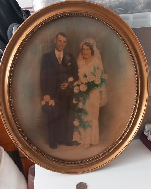 Buy & Sell Merseyside Saint Helens - Photos for antique edwardian framed wedding photo