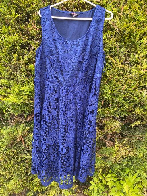 Buy & Sell North Northamptonshire Great Addington - North Northamptonshire - Photos for Stunning Blue Dress by Simply Be Size 18