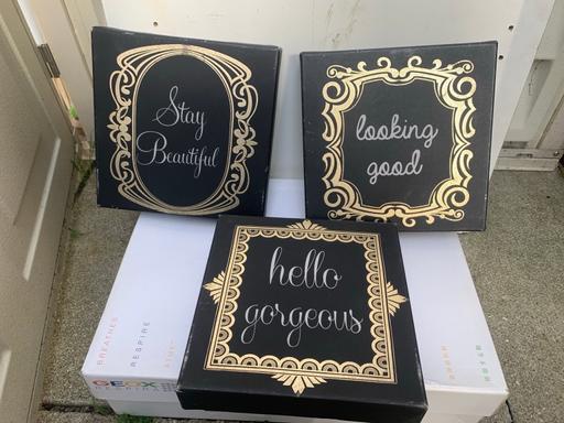 Buy & Sell North London Canonbury - North London - Photos for Black and gold frames