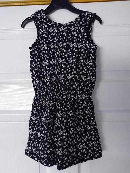 Buy & Sell Leicestershire Charnwood - Photos for Girls black/white playsuit size 5-6 years