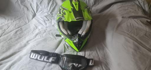 Buy & Sell Greater Manchester Bury - Photos for wulf motorbike helmet for youth