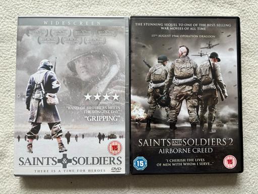 Buy & Sell Shropshire Telford and Wrekin - Photos for Saints and Soldiers 1 & 2 DVDs