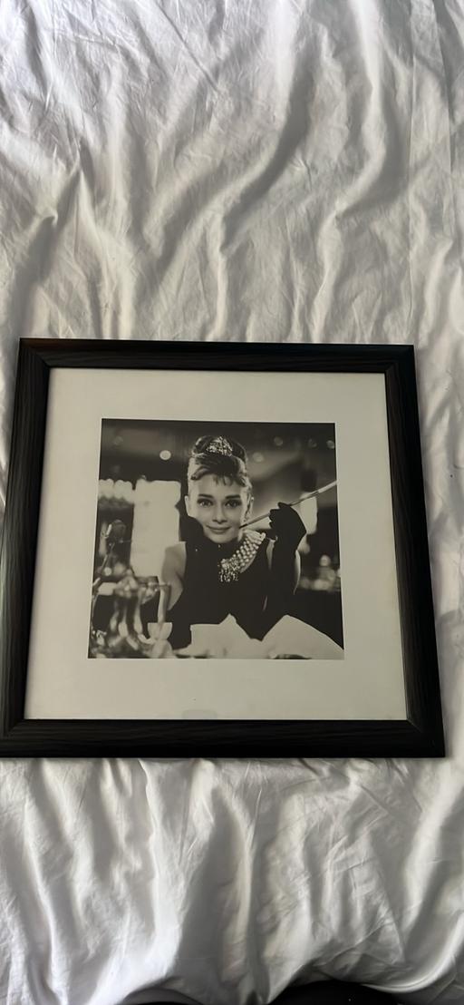 Buy & Sell Warwickshire Warwick - Photos for Audrey Hepburn framed