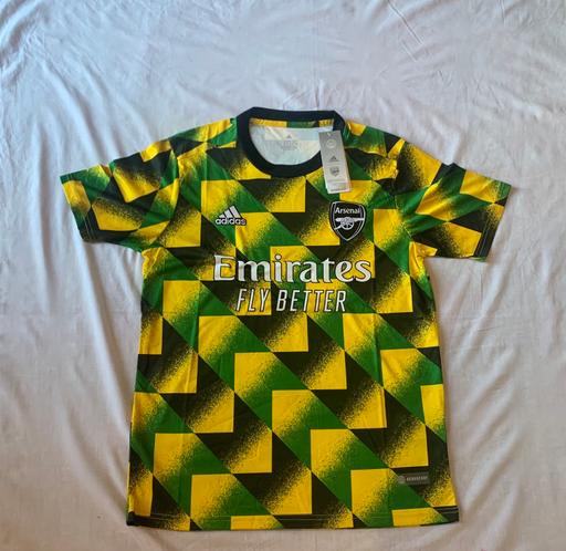 Buy & Sell Buckinghamshire Milton Keynes - Photos for Arsenal Prematch Jamaican Jersey